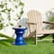 Glitzhome® 18" Multifunctional Chess Garden Stool